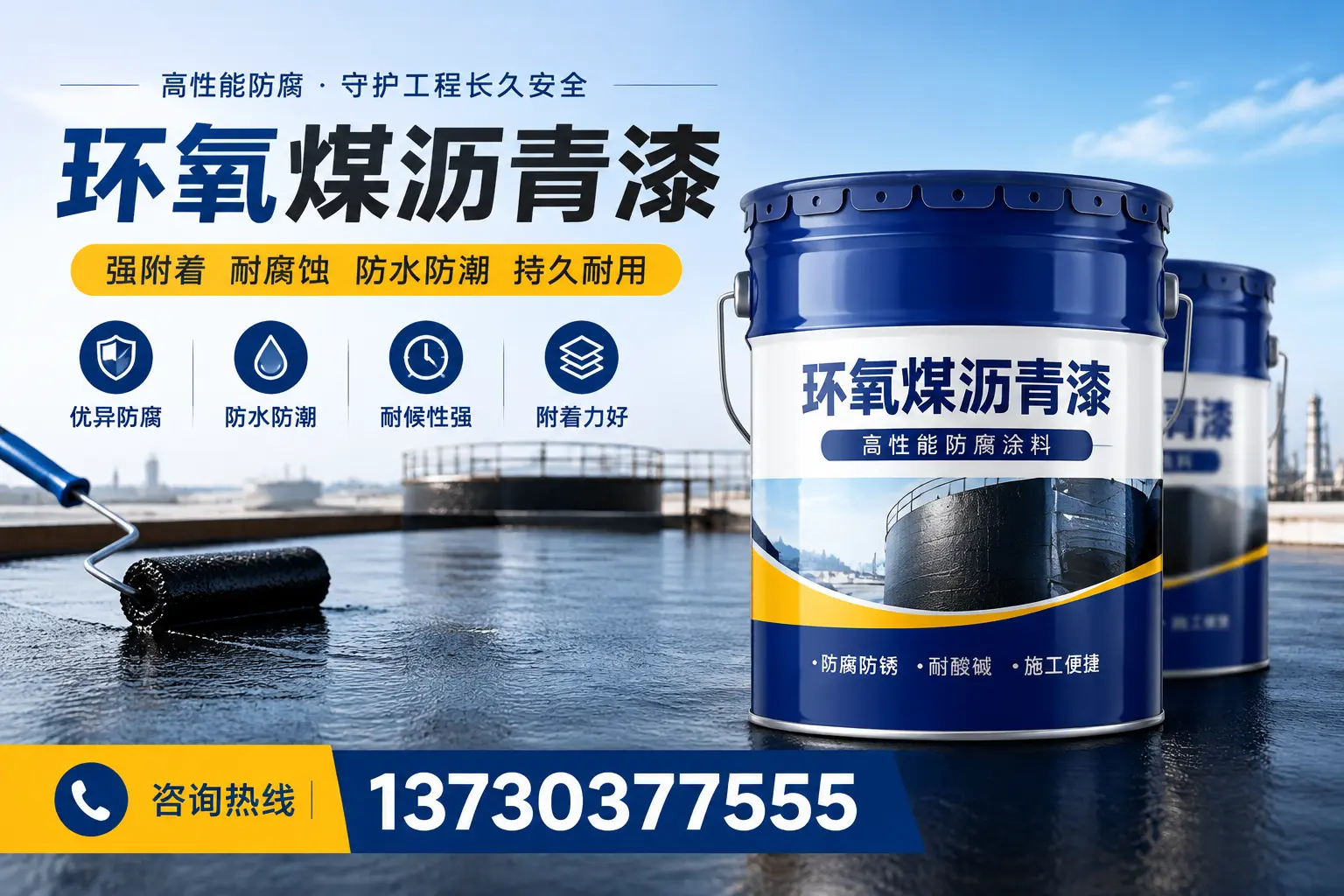 如何判断环氧煤沥青漆的质量?营口消费者指南